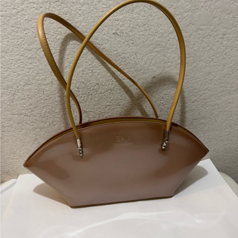 Beijo Over the Moon bag pale pink Tan
